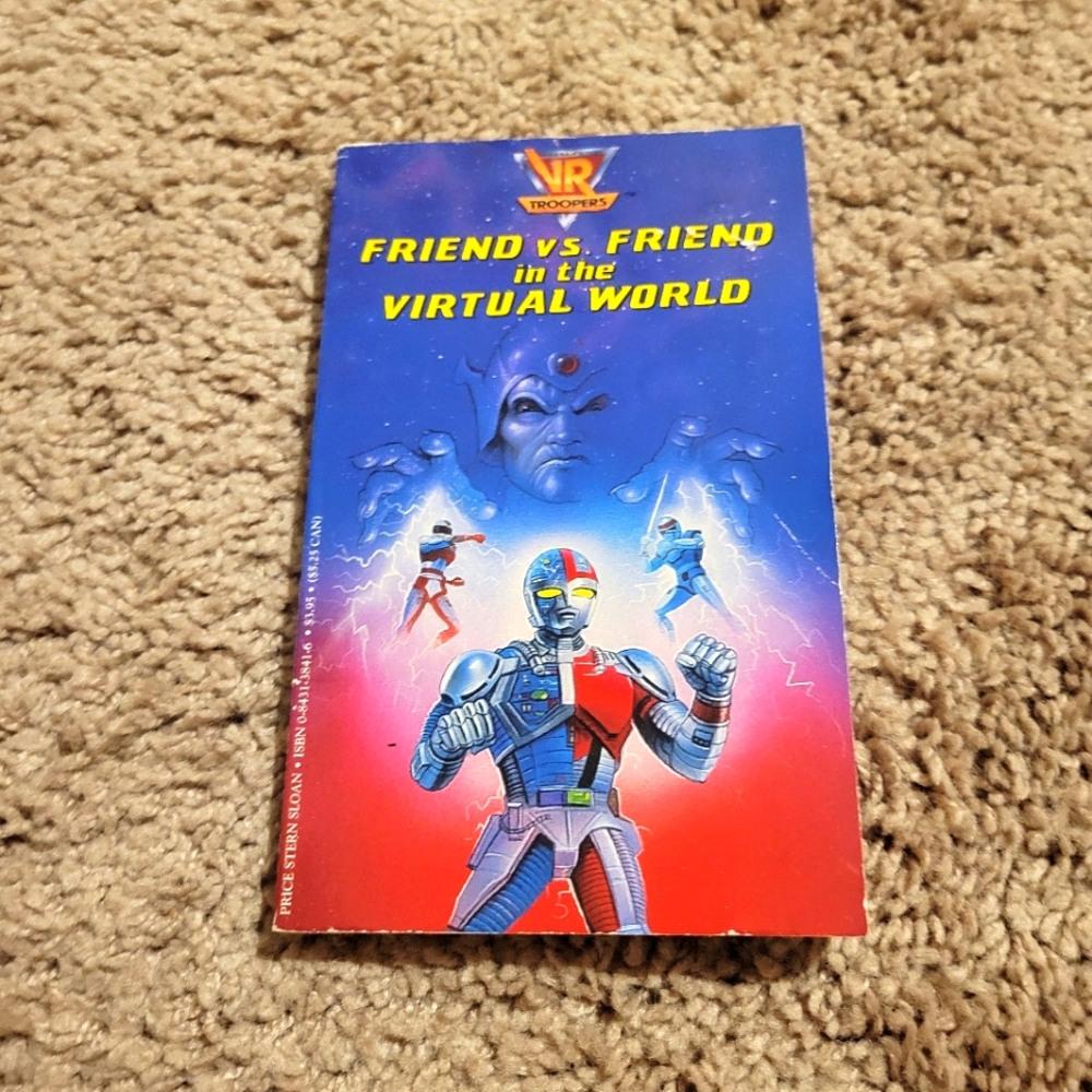 VR Trooper Friend Vs Friend In The Virtual World Paperback Book (TV SHOW)